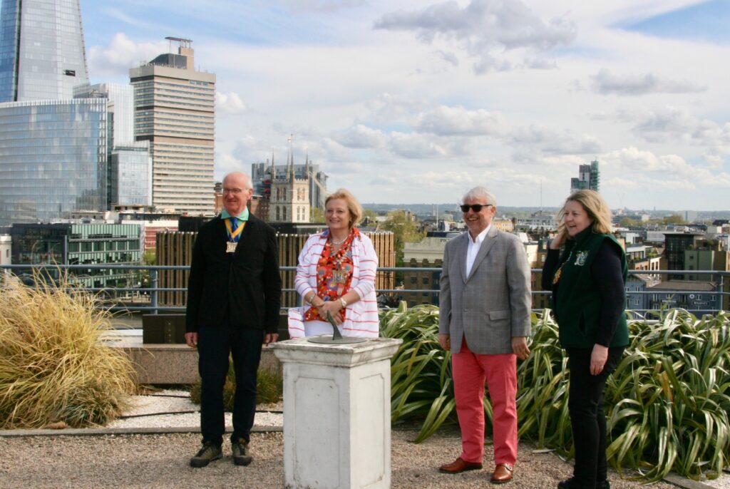 PLT team on London roof top