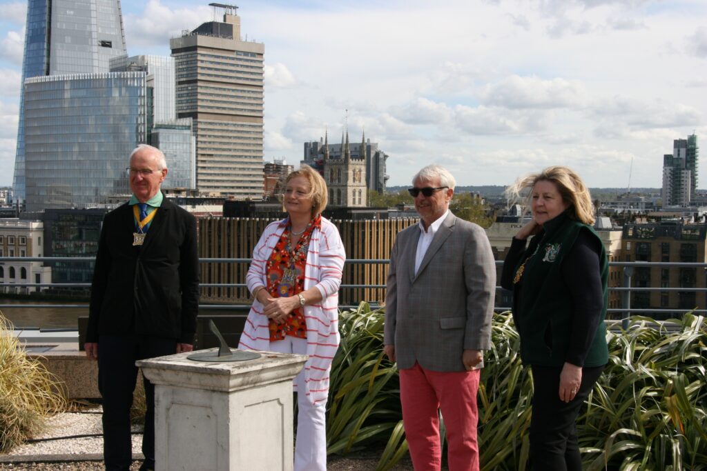PLT team on London roof top