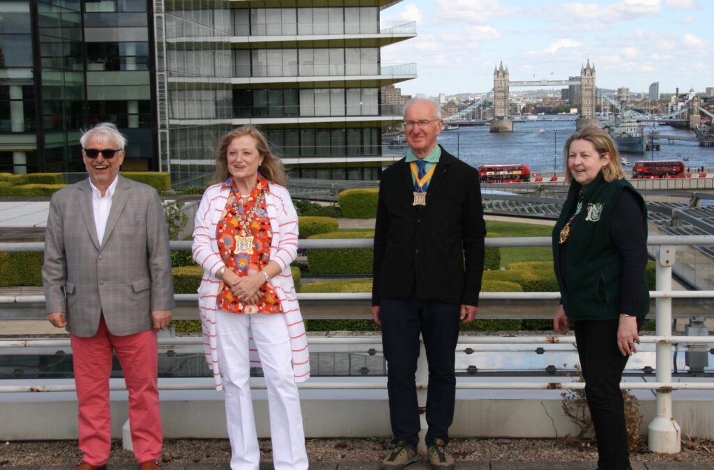 PLT team on London roof top